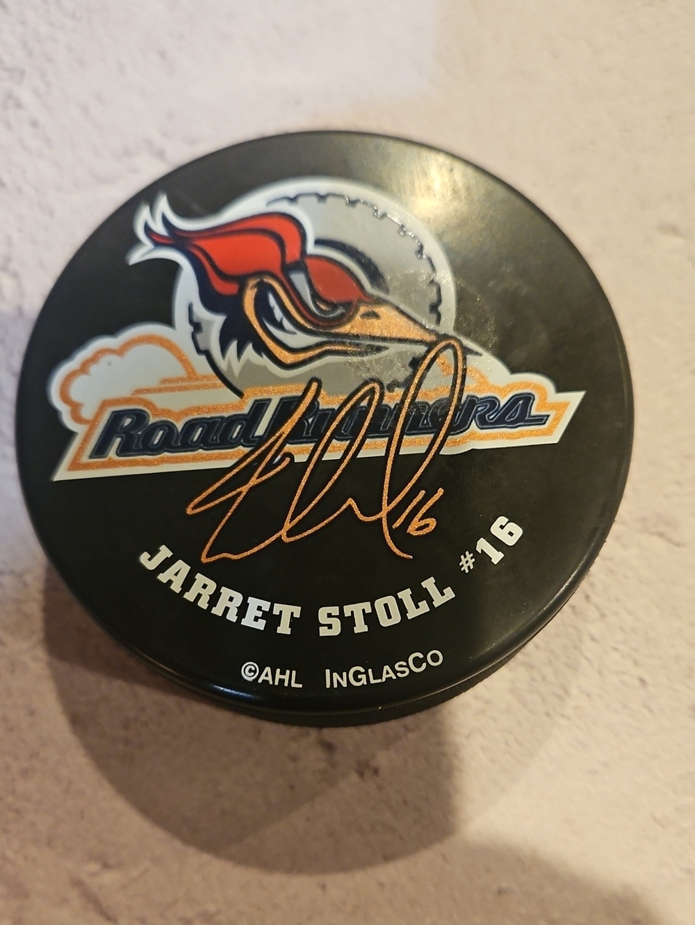 🌟3/$25🌟 Jarret Stoll #16 Roadrunners Hockey Puck